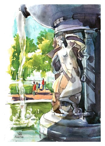 Dupont Circle_Blue Hour.